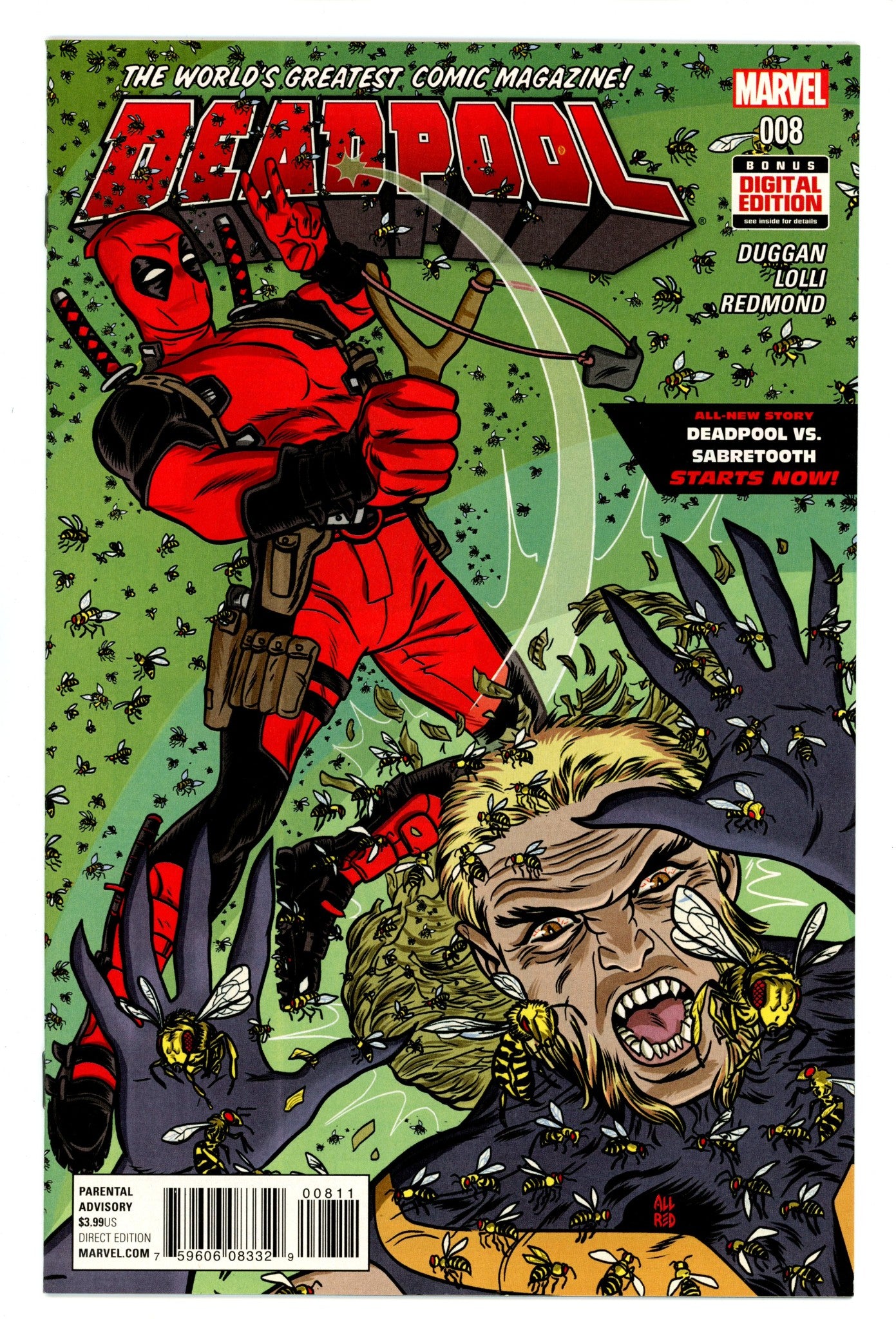 Deadpool Vol 5 8 High Grade (2016) 