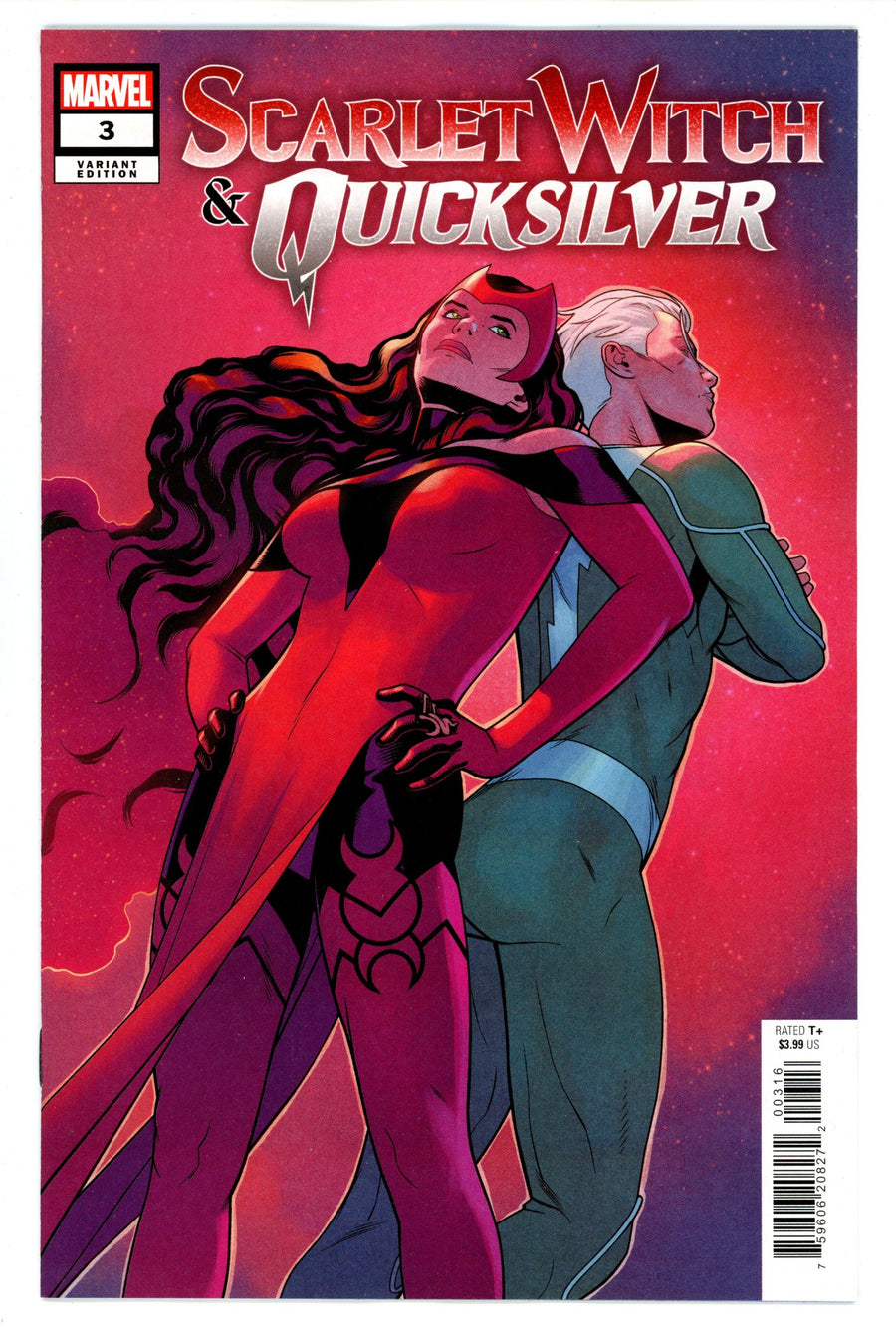 Scarlet Witch & Quicksilver 3 Cabal Incentive Variant VF/NM (2024)