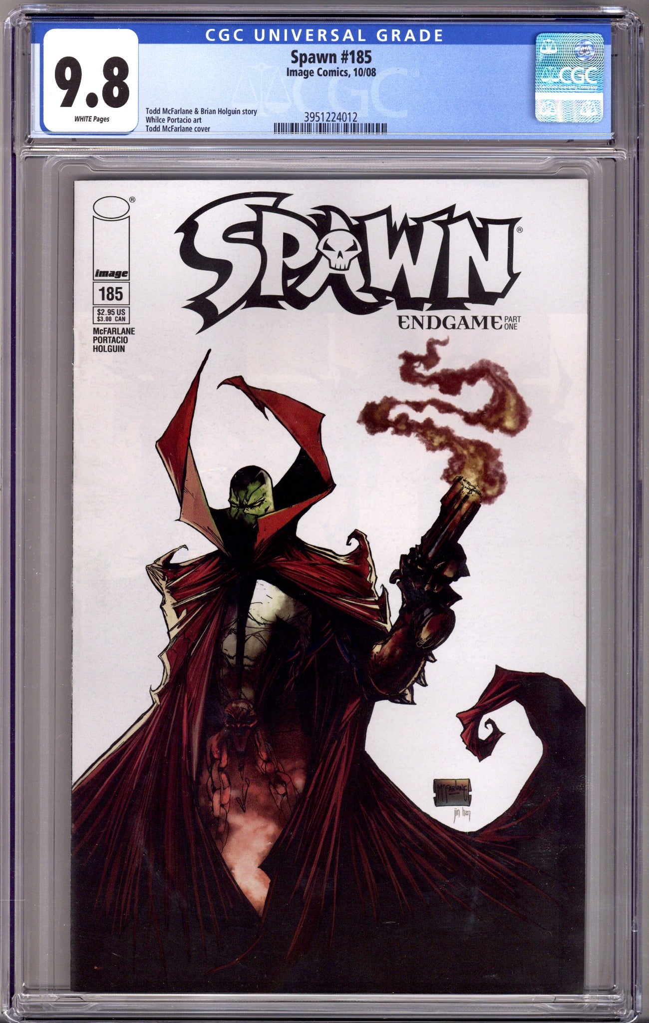 Spawn 185 CGC 9.8 (NM/M) (2008)