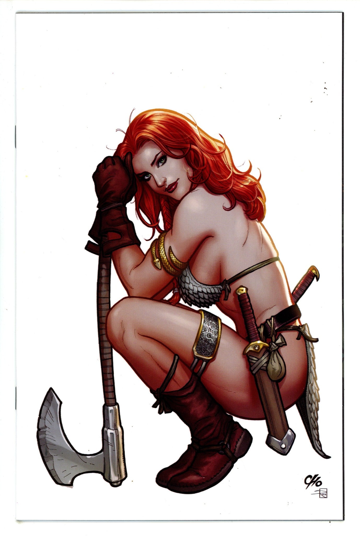 Savage Red Sonja 1 Cho Limited Virgin Variant VF/NM (2023)
