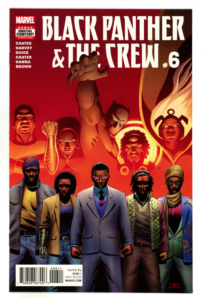Black Panther and the Crew 6 High Grade (2017) 