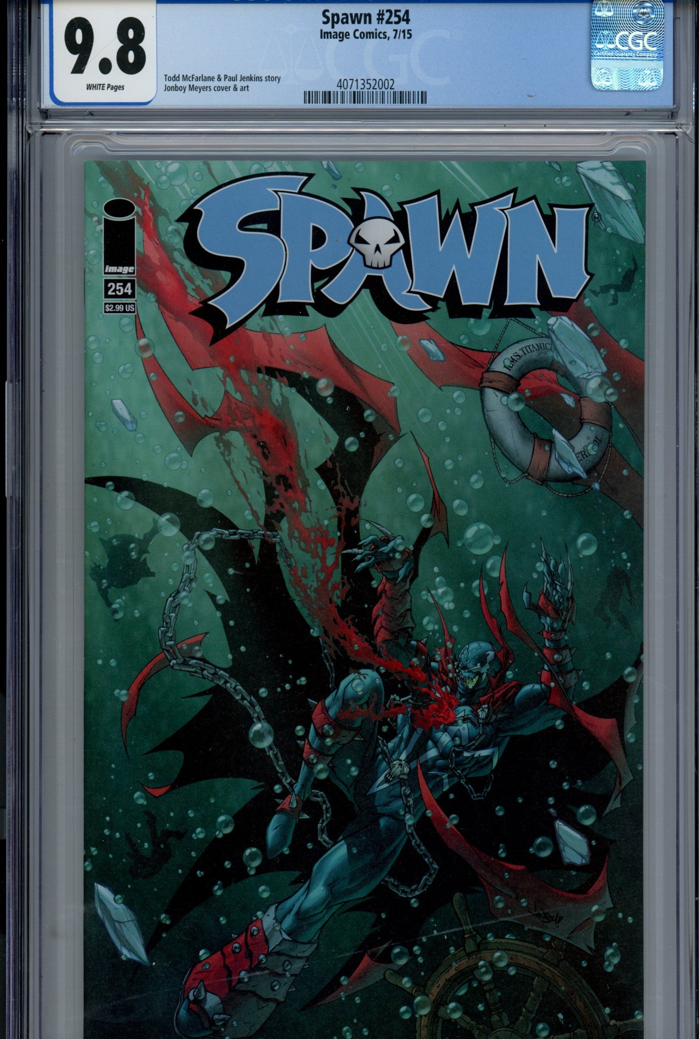 Spawn 254 CGC 9.8 (NM/M) (2015) 