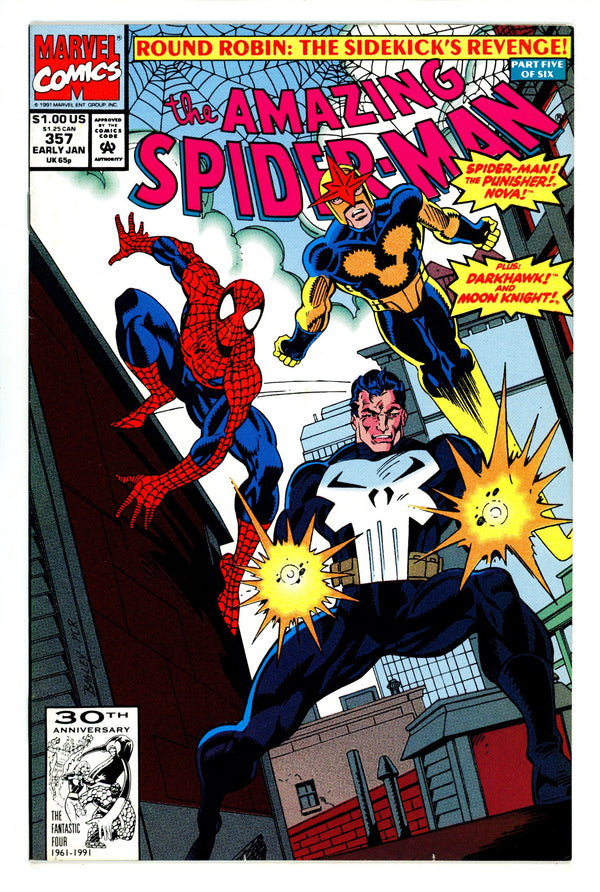 The Amazing Spider-Man Vol 1 357 NM- (9.2) (1992)