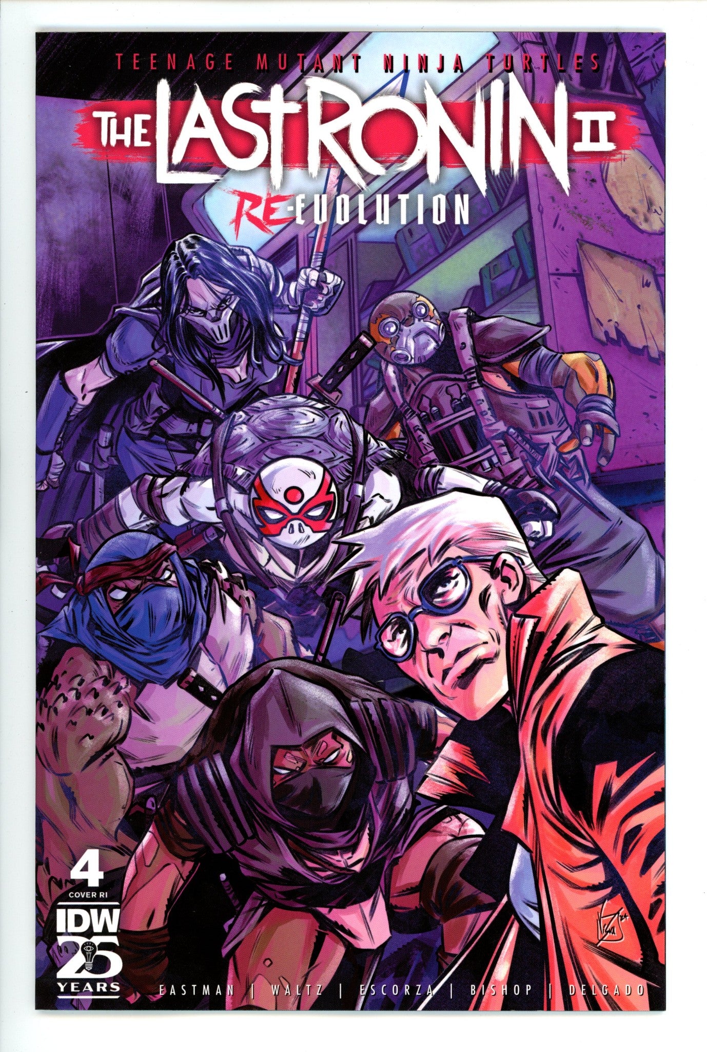 Teenage Mutant Ninja Turtles: The Last Ronin Ii—Re-Evolution 4 Federici Incentive Variant NM (2025)