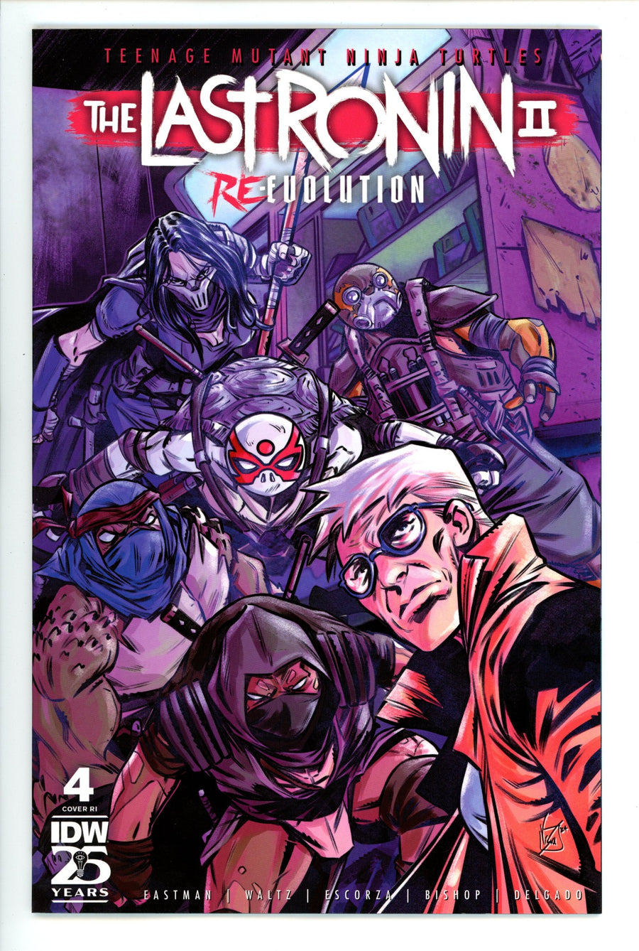 Teenage Mutant Ninja Turtles: The Last Ronin Ii—Re-Evolution 4 Federici Incentive Variant NM (2025)