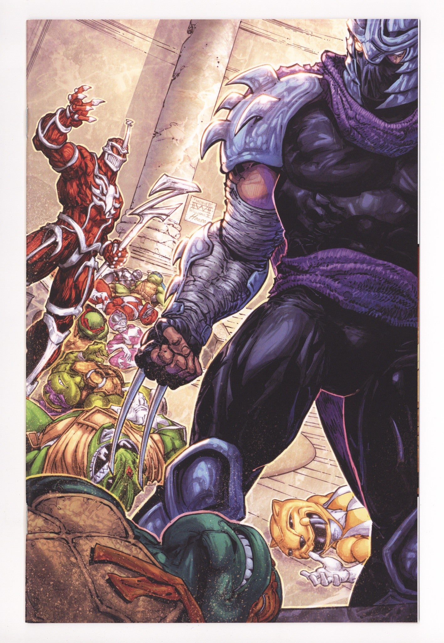 Mighty Morphin Power Rangers / Teenage Mutant Ninja Turtles III 3 Ii Virgin Variant (2025)