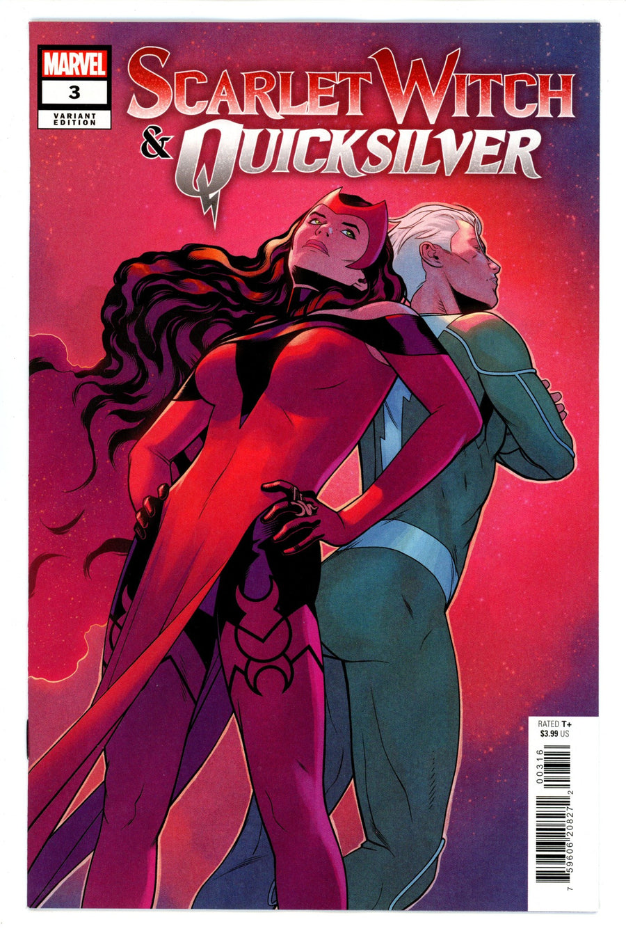 Scarlet Witch & Quicksilver 3 Cabal Incentive Variant NM (2024)