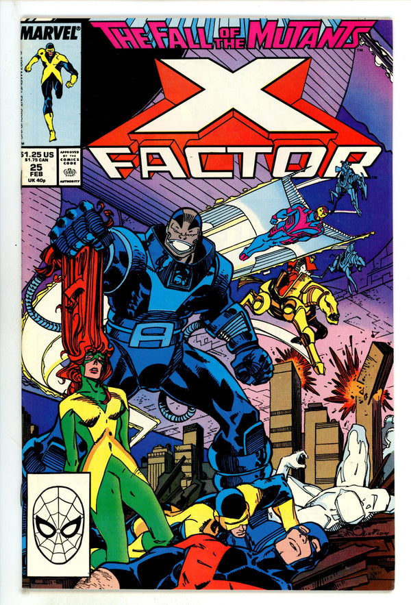 X-Factor Vol 1 25 High Grade (1988)