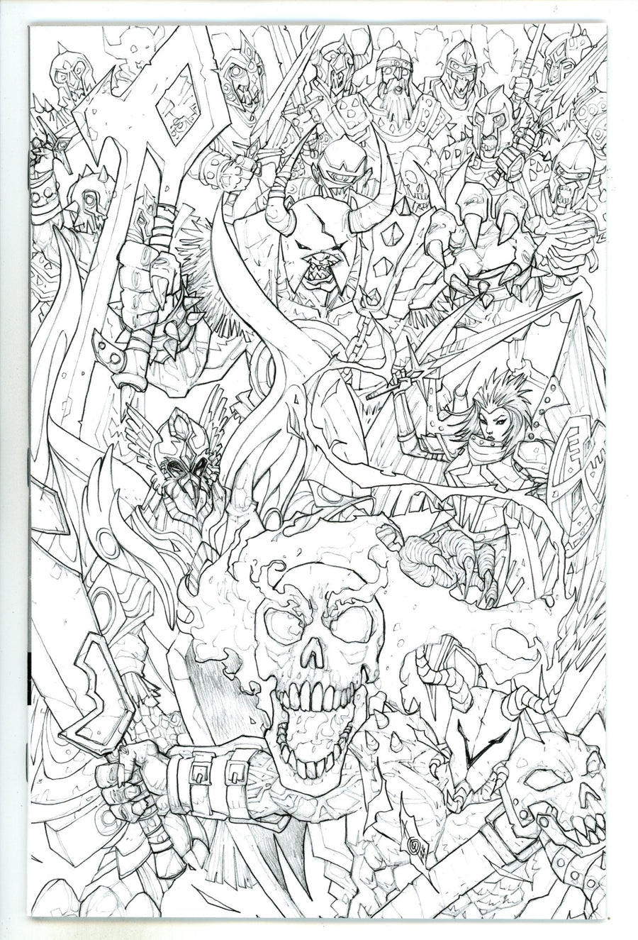 Runescape Untold Tales God Wars 1 Quah B&W Virgin Variant (2024)