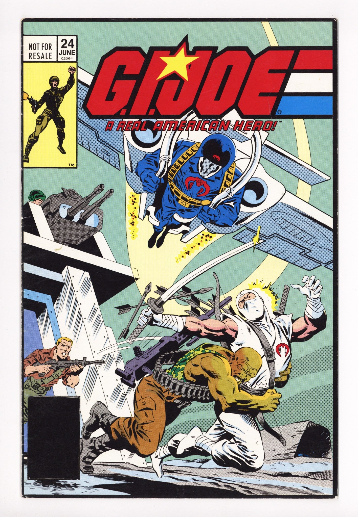 G.I. Joe: A Real American Hero 24 Low Grade Hasbro Reprint (2005) 