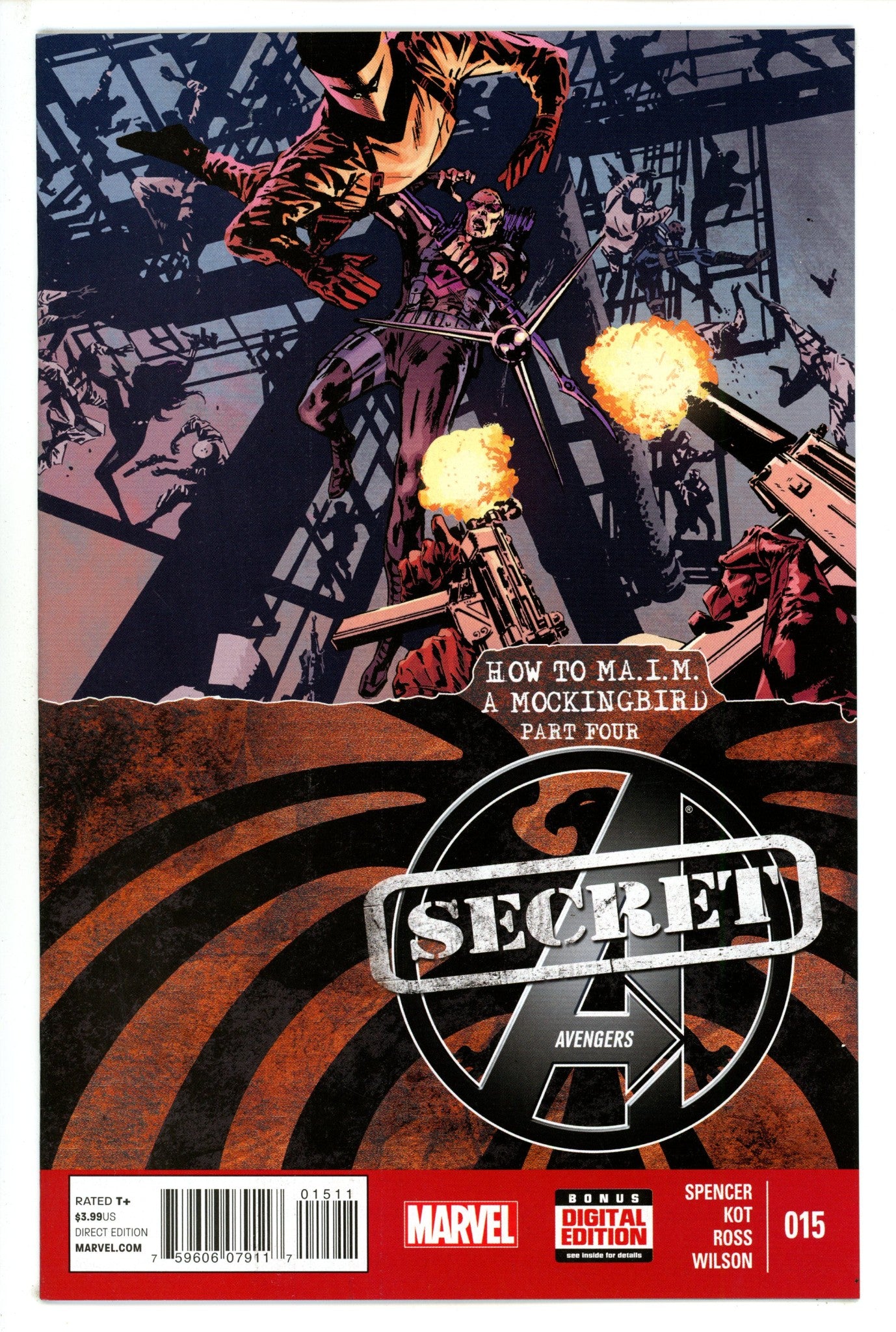 Secret Avengers Vol 2 15 High Grade (2014) 