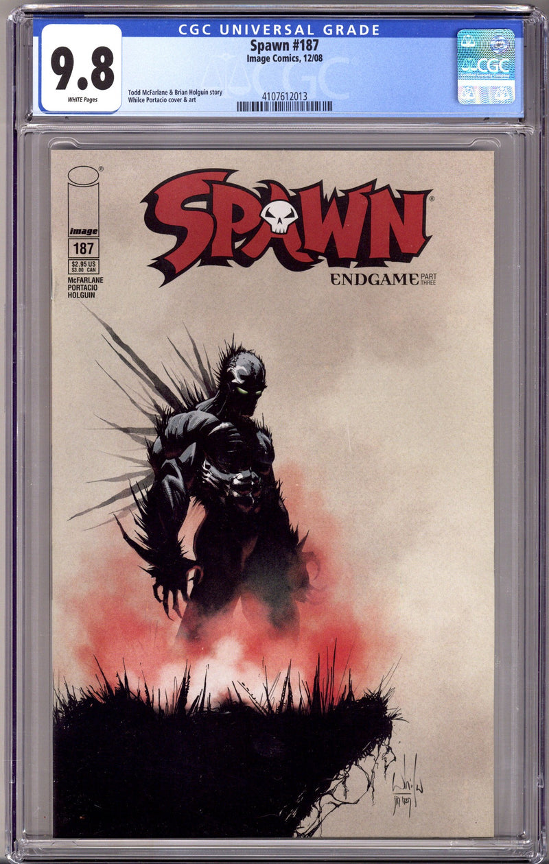 Spawn 187 CGC 9.8 (NM/M) (2008)