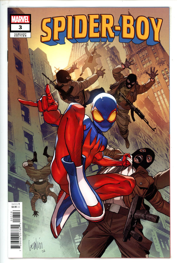 Spider-Boy 3 Yu Incentive Variant NM- (2024)