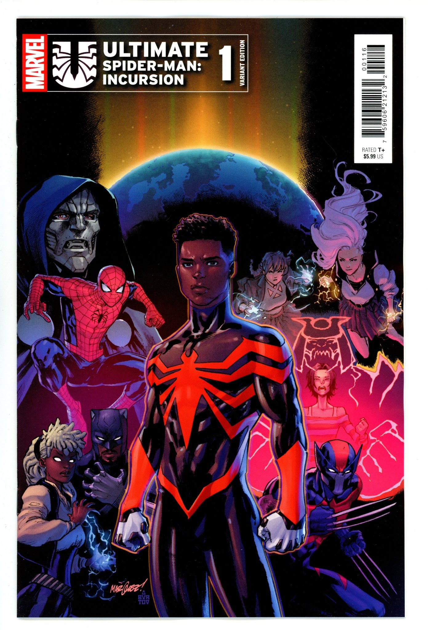 Ultimate Spider-Man: Incursion 1 Marquez Incentive Variant NM- (2025)