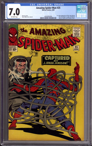 The Amazing Spider-Man Vol 1 25 CGC 7.0 (FN/VF) (1965)