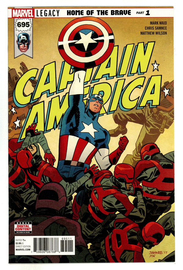 Captain America Vol 1 695 High Grade (2018)