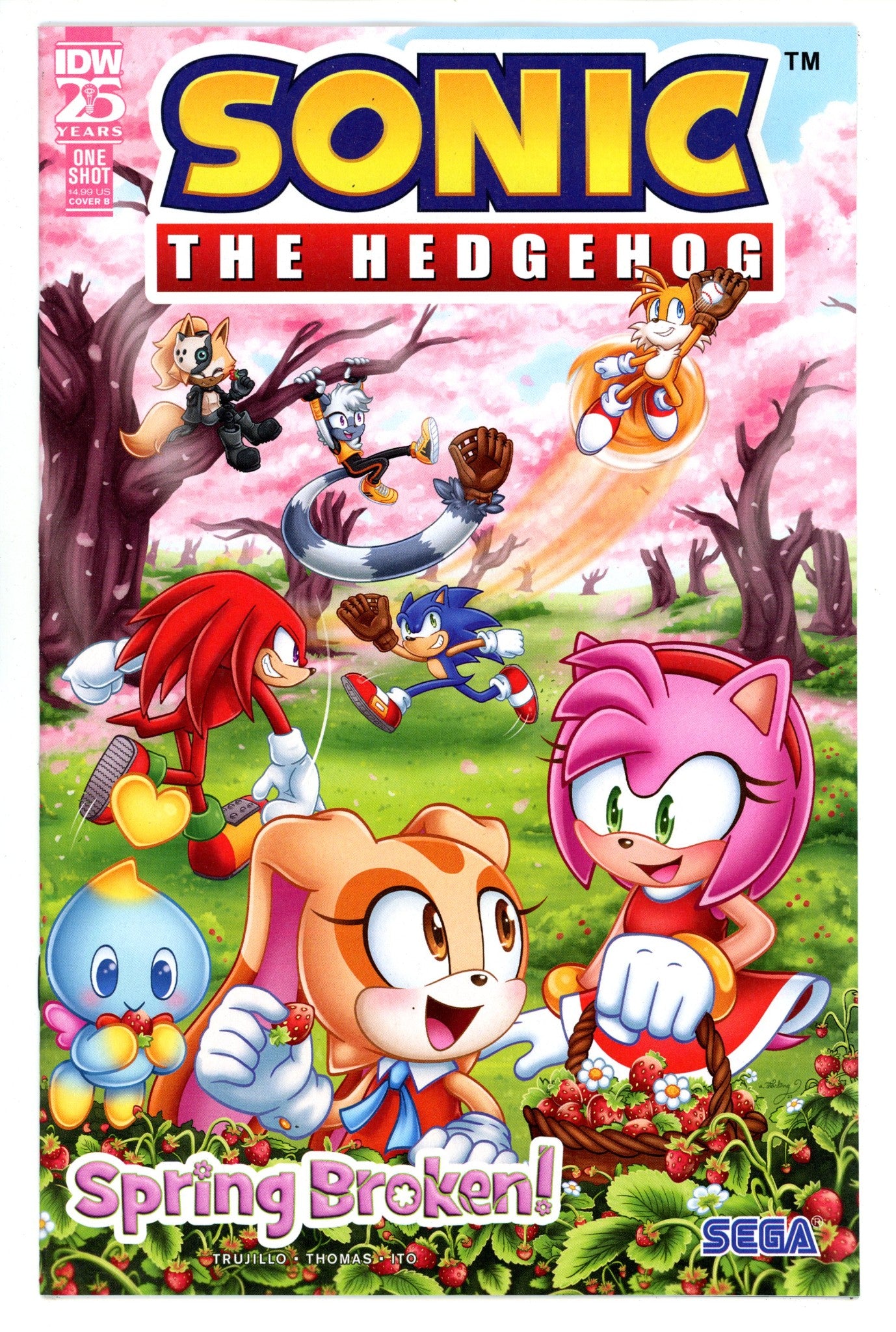 Sonic The Hedgehog Spring Broken 1 Starling Variant (2024)