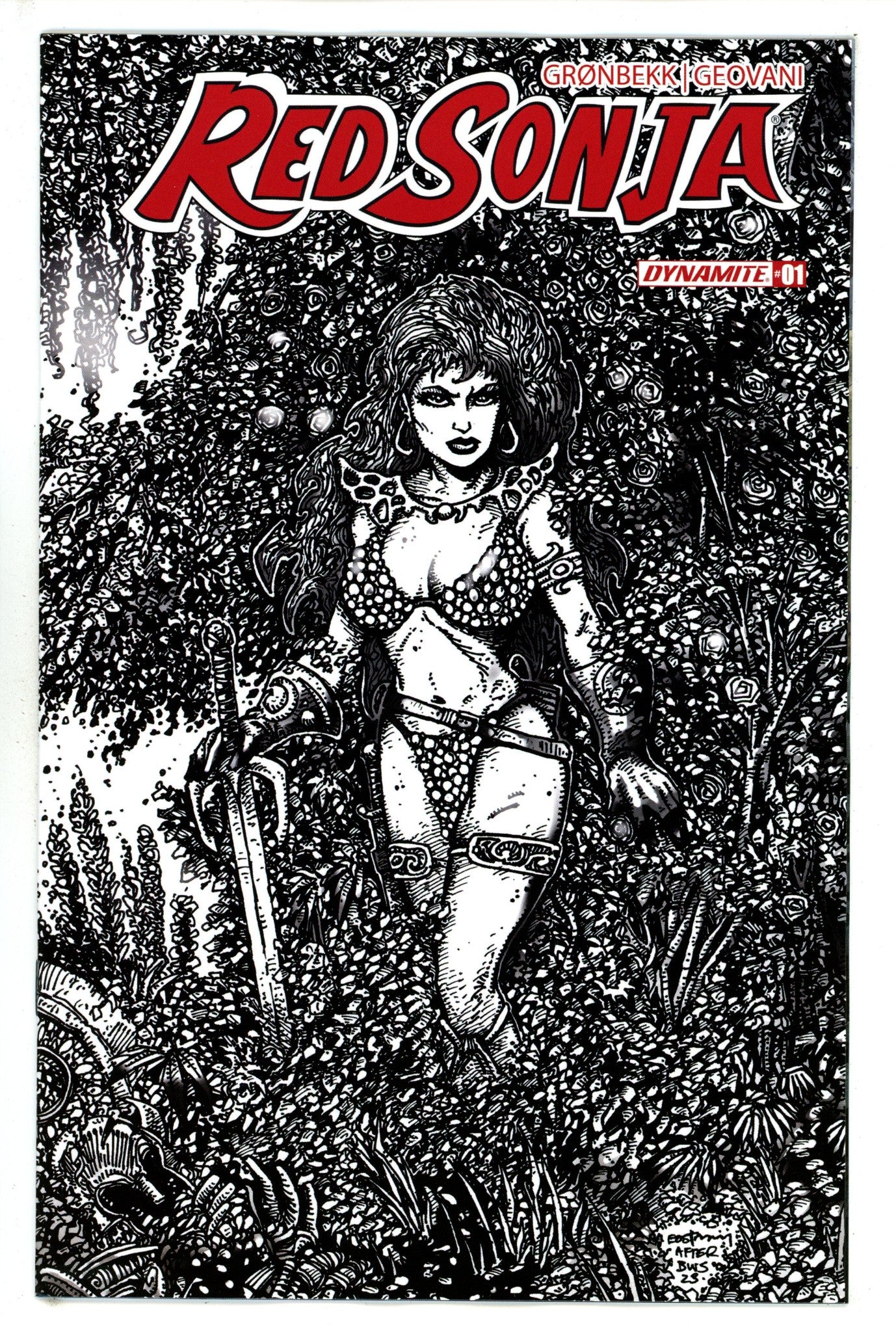 Red Sonja Vol 7 1 Eastman Incentive Variant (2023)