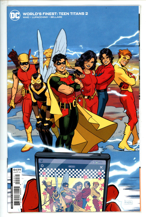 Worlds Finest Teen Titans 2 Rivera Variant (2023)