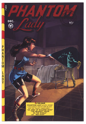 Phantom Lady 15 Mid Grade (2020) Delgado Reprint Variant