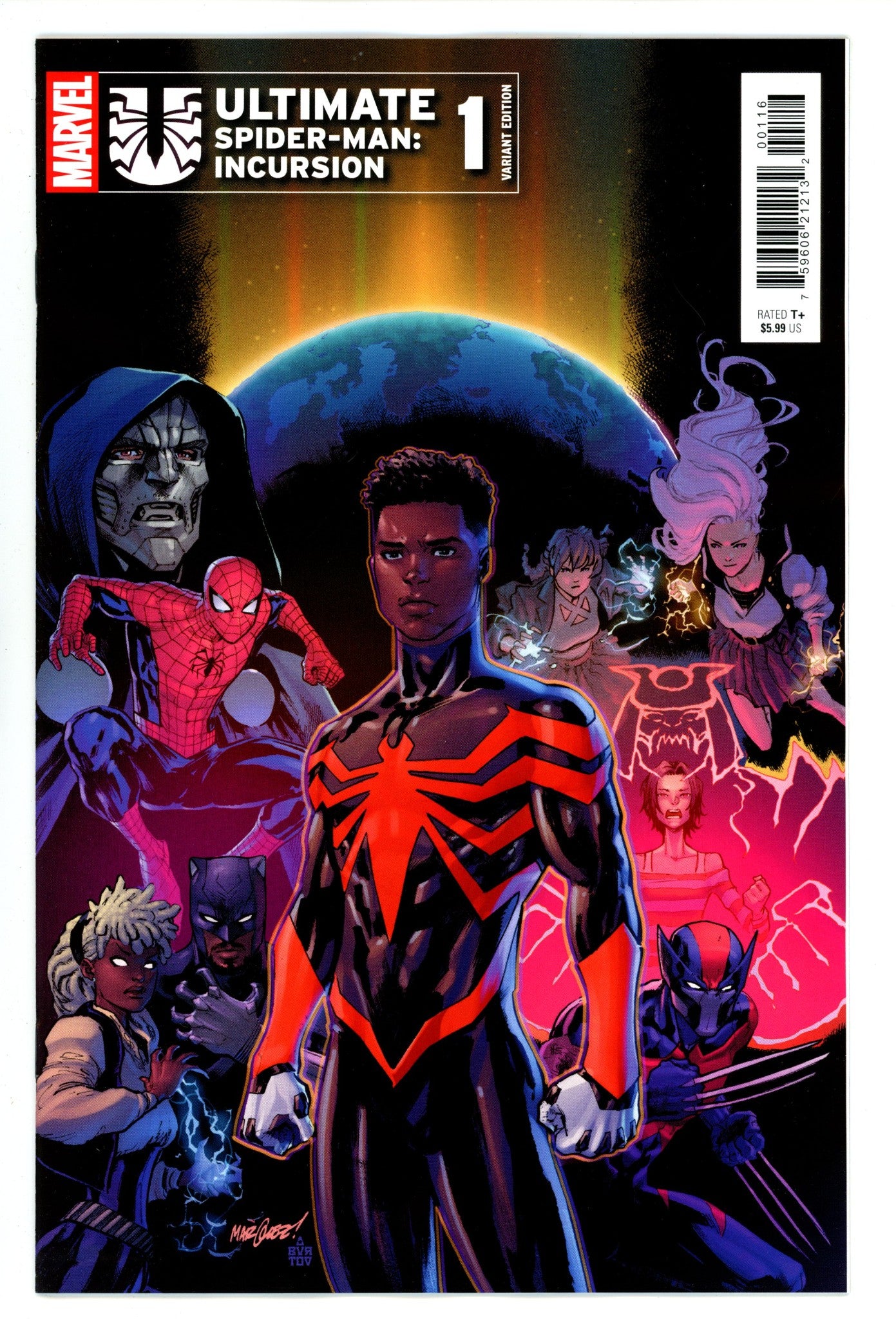 Ultimate Spider-Man: Incursion 1 Marquez Incentive Variant NM (2025)