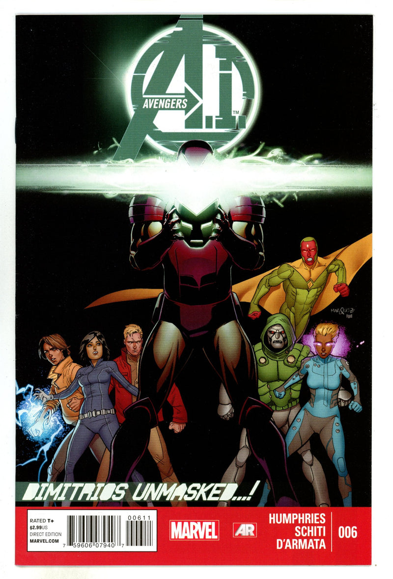 Avengers A.I. 6 High Grade (2014) 