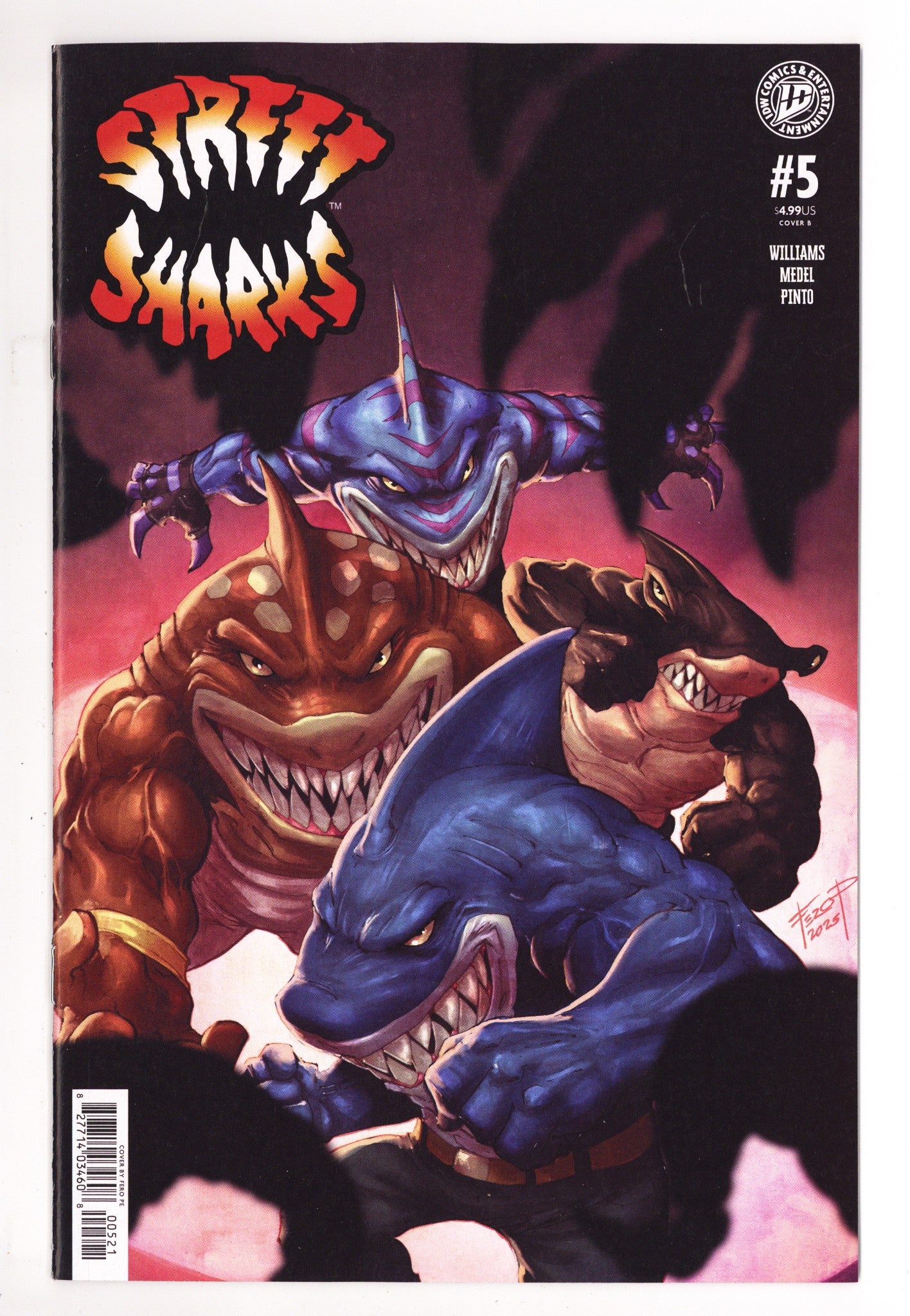 Street Sharks 5 Peniche Variant (2026)