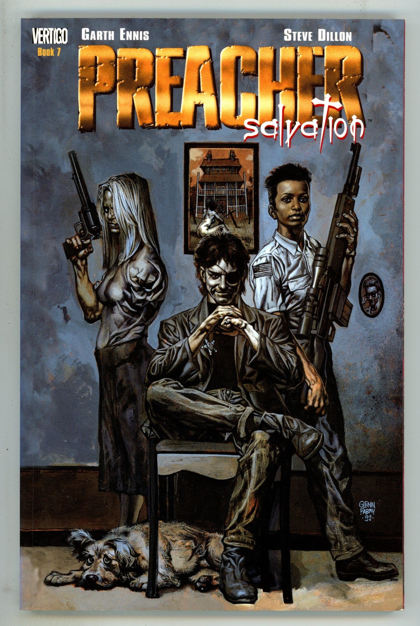 Preacher TPB Vol 7 High Grade 3rd Print (1999) 