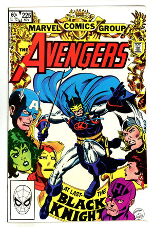 The Avengers Vol 1 225 Mid Grade (1982)