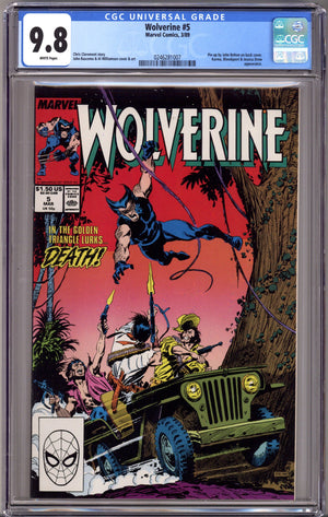 Wolverine Vol 2 5 CGC 9.8 (NM/M) (1989)