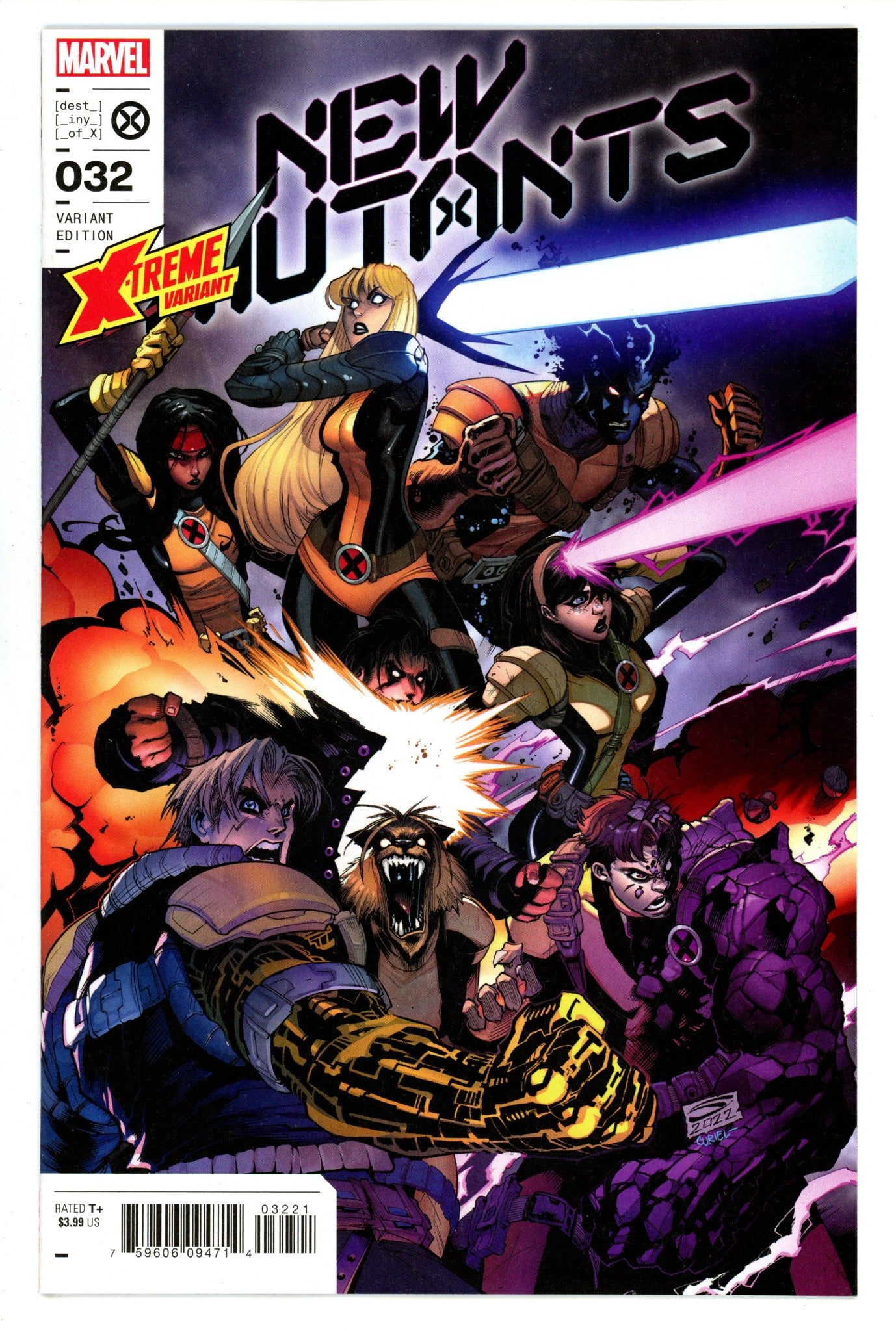 New Mutants Vol 4 32 High Grade (2023) Sandoval Variant 