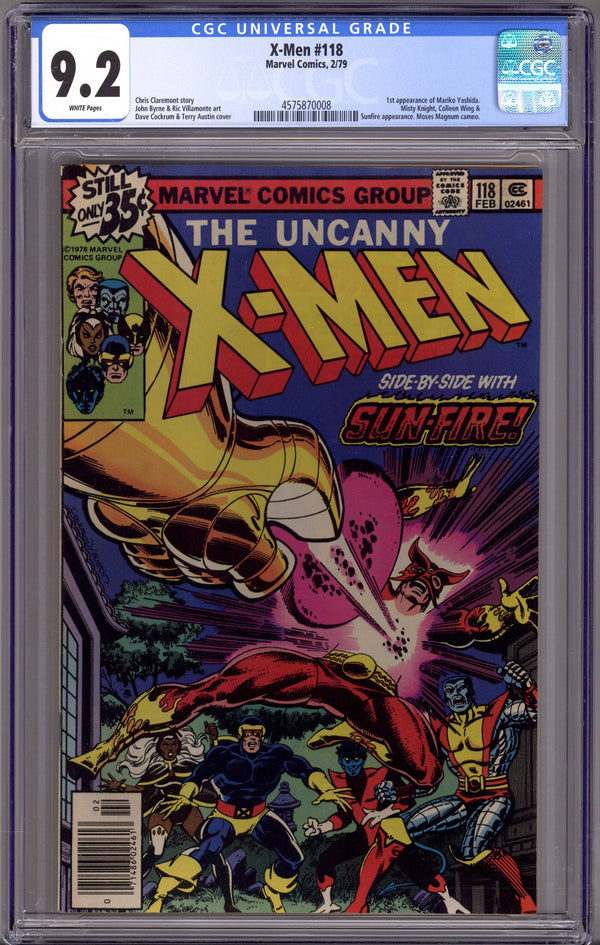 The X-Men Vol 1 118 CGC 9.2 (NM-) (1979)