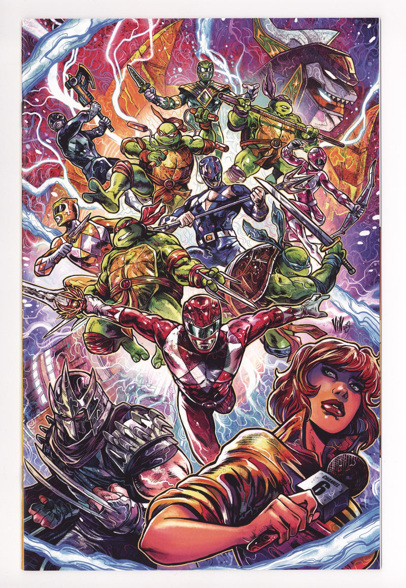Mighty Morphin Power Rangers / Teenage Mutant Ninja Turtles III 3 Riccardi Virgin Incentive (2025)