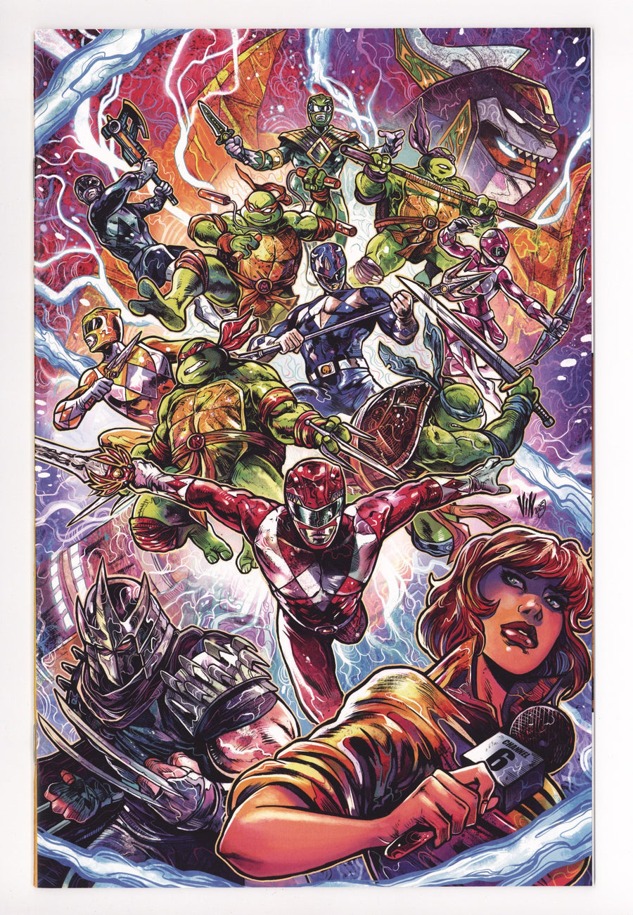 Mighty Morphin Power Rangers / Teenage Mutant Ninja Turtles III 3 Riccardi Virgin Incentive (2025)