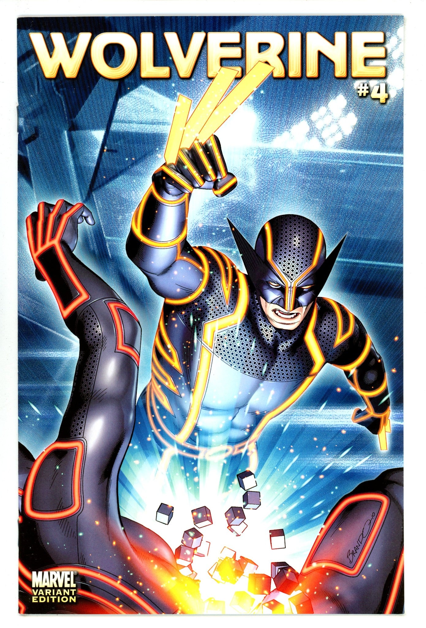 Wolverine Vol 4 4 VF+ (8.5) (2011) Peterson Tron Variant 