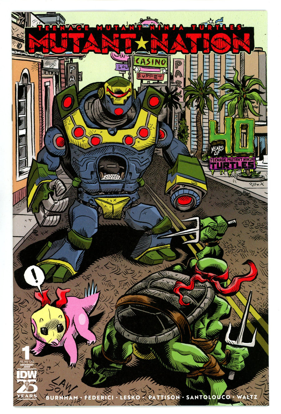 Teenage Mutant Ninja Turtles: Mutant Nation 1 Lawson Variant (2024)