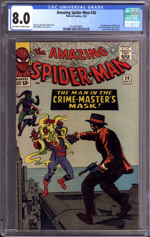 The Amazing Spider-Man Vol 1 26 CGC 8.0 (VF) (1965)