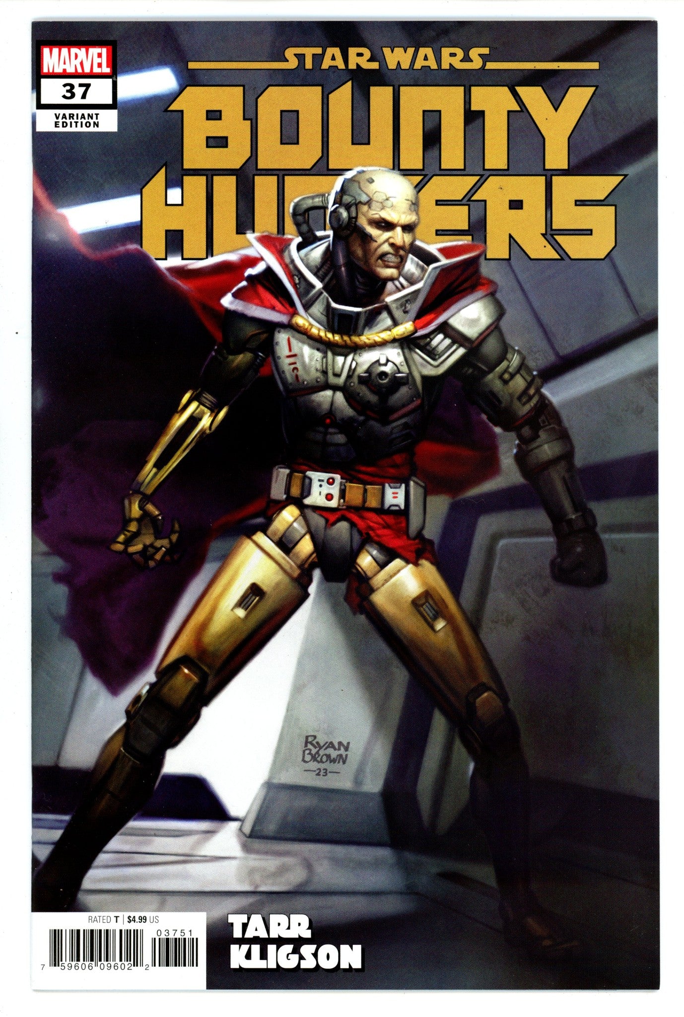 Star Wars: Bounty Hunters 37 High Grade (2023) Brown Variant 