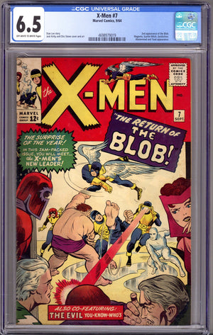 The X-Men Vol 1 7 CGC 6.5 (FN+) (1964)