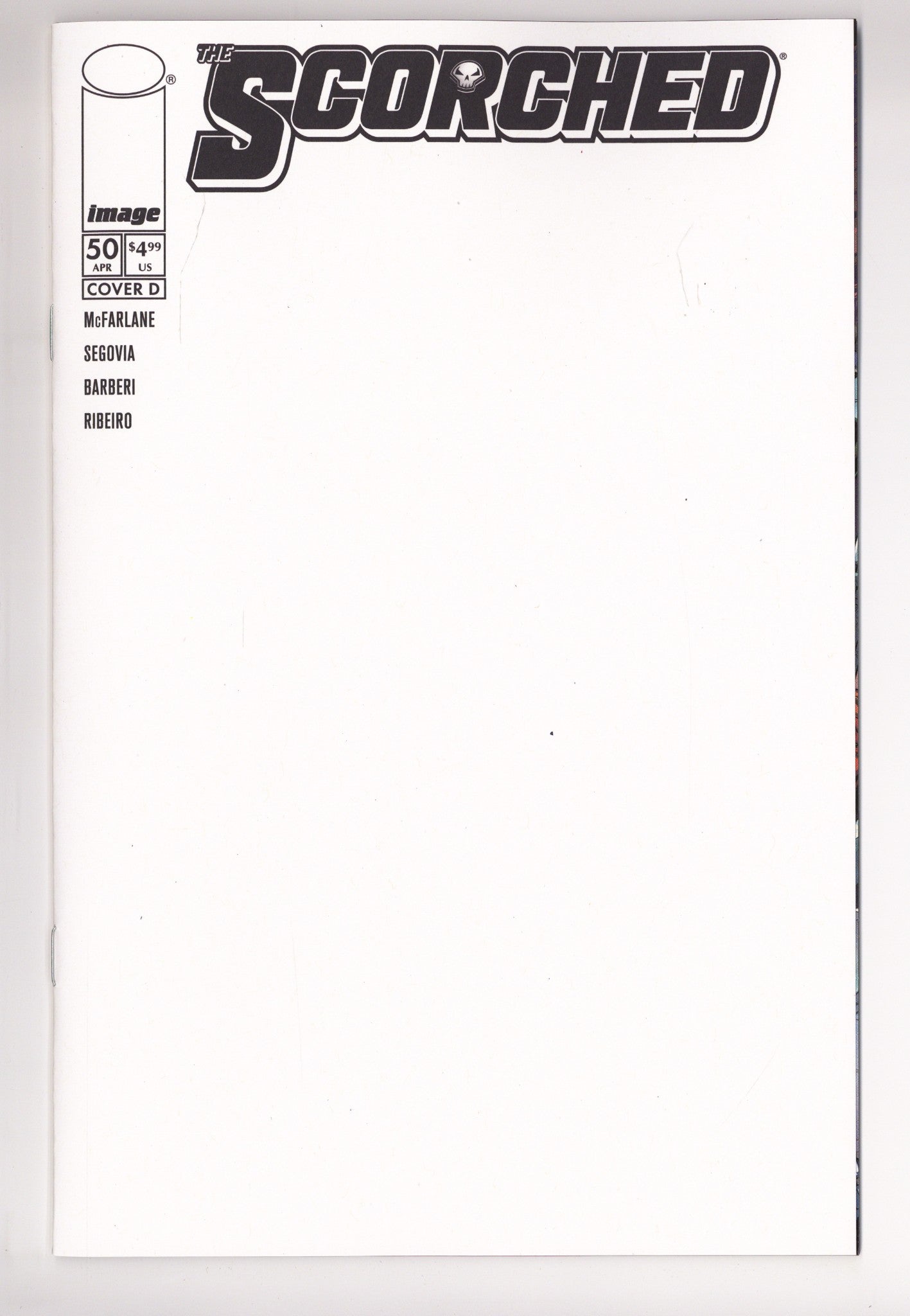 Spawn Scorched  50   Blank Variant   (2026)
