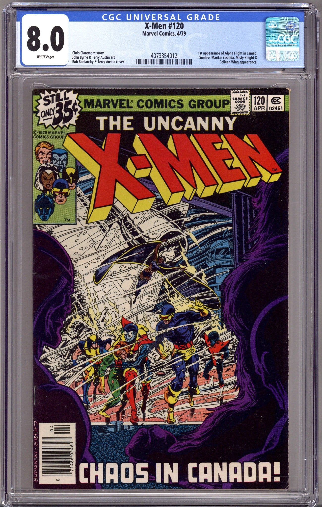 The X-Men Vol 1 120 CGC 8.0 (VF) (1979) 