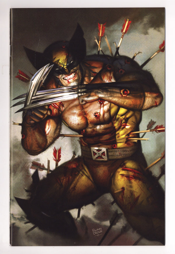 X Deaths of Wolverine 1 High Grade (2022) Brown Virgin Exclusive Variant