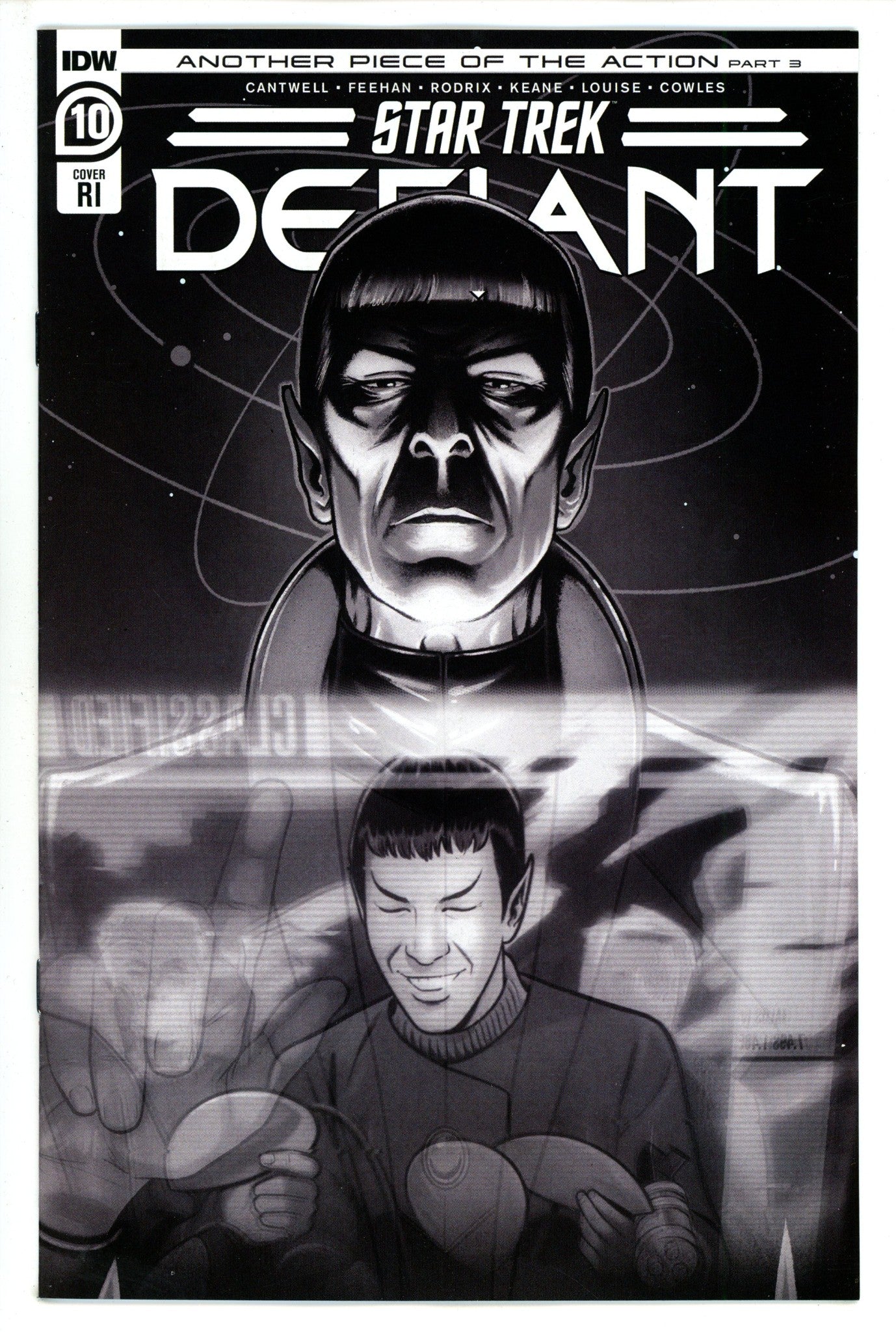 Star Trek Defiant 10 Feehan B&W Incentive Variant NM- (2023)