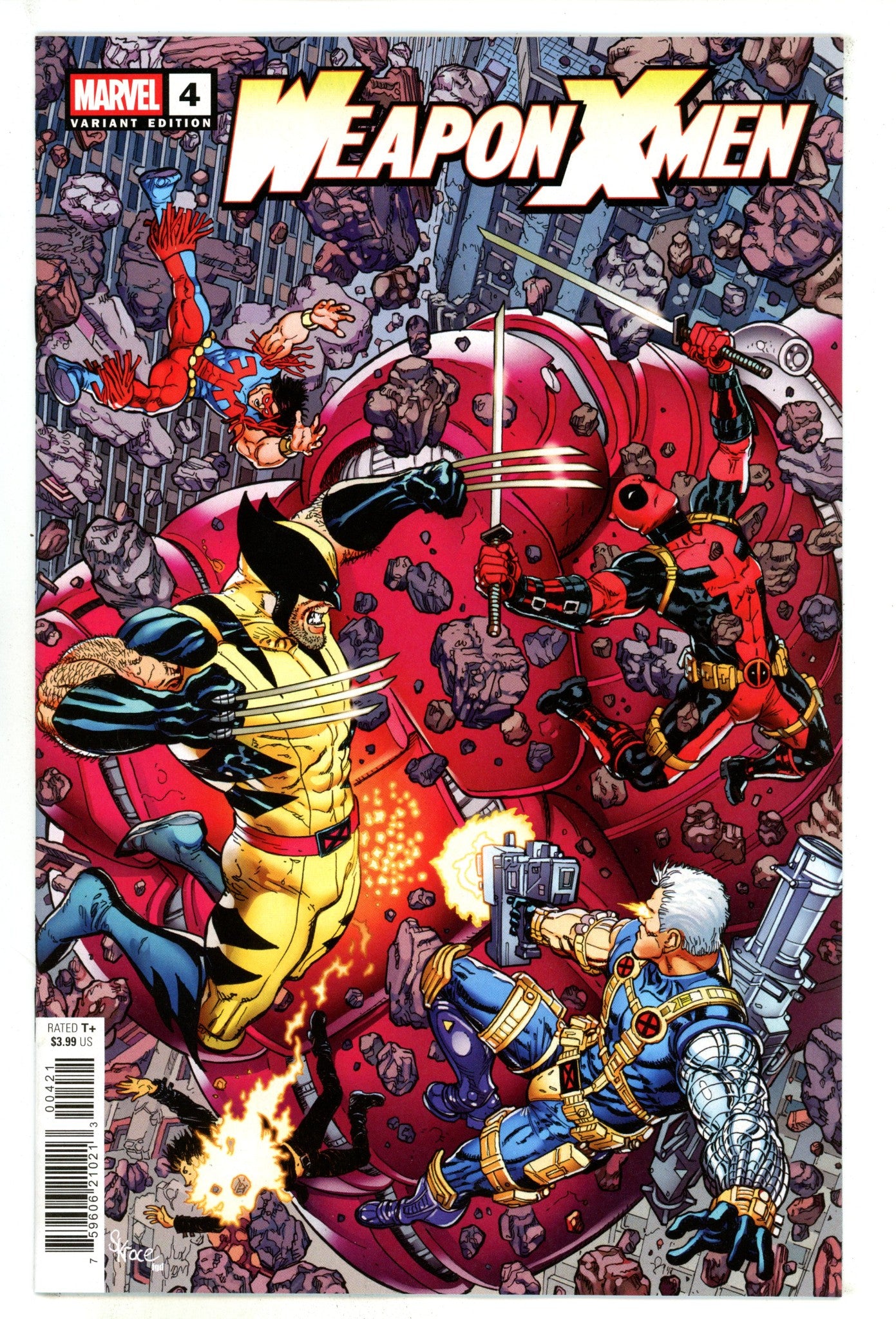 Weapon X-Men 4 Skroce Variant (2025)