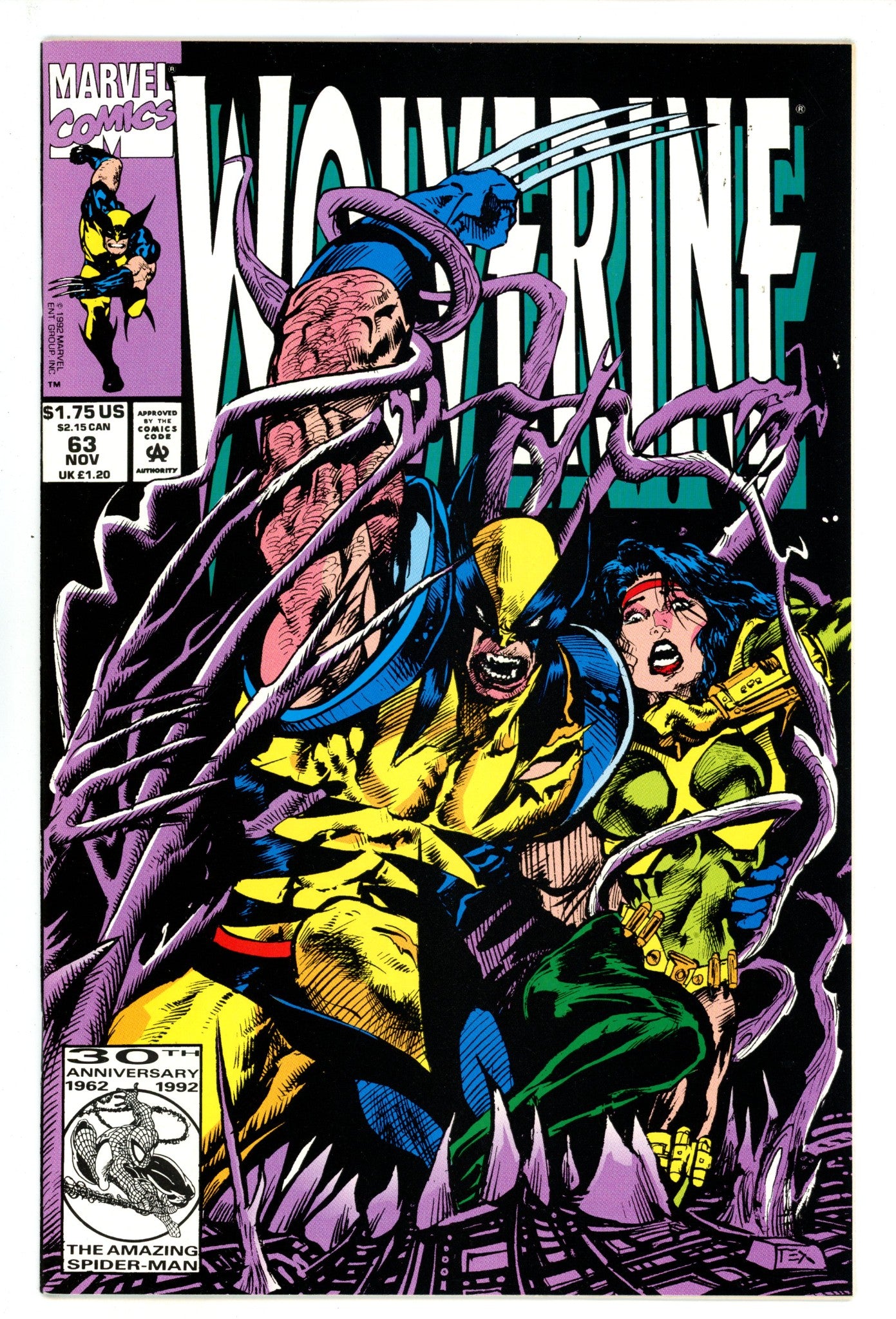 Wolverine Vol 2 63 High Grade (1992) 