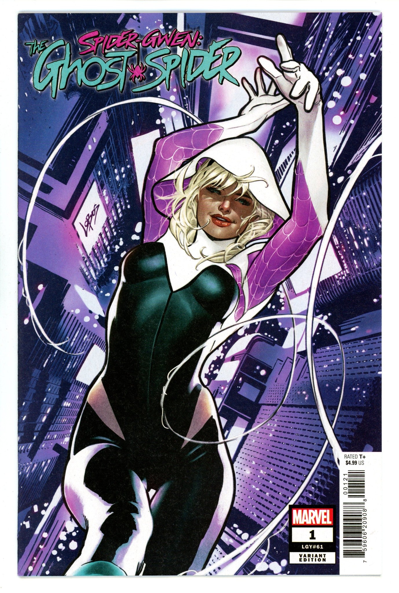 Spider-Gwen The Ghost-Spider 1 Villalobos Variant (2024)