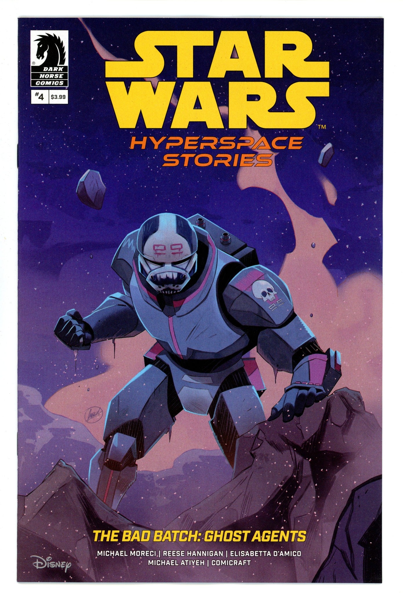 Star Wars: Hyperspace Stories: The Bad Batch - Ghost Agents 4 Carlomagno Variant (2025)