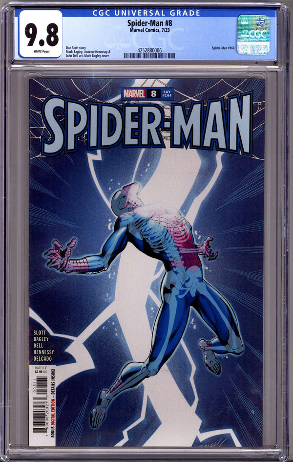 Spider-Man Vol 4 8 (164) CGC 9.8 (NM/M) (2023)