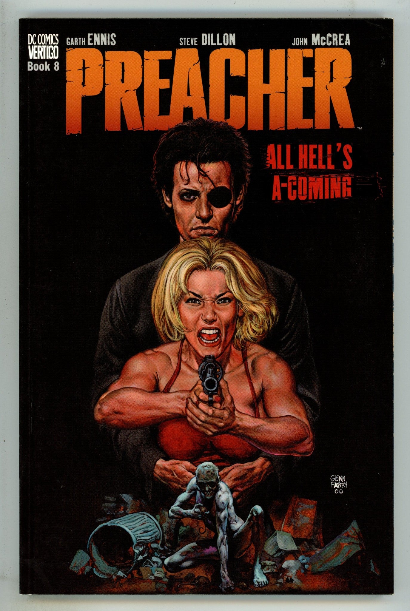 Preacher TPB Vol 8 High Grade 2nd Print (2000) 