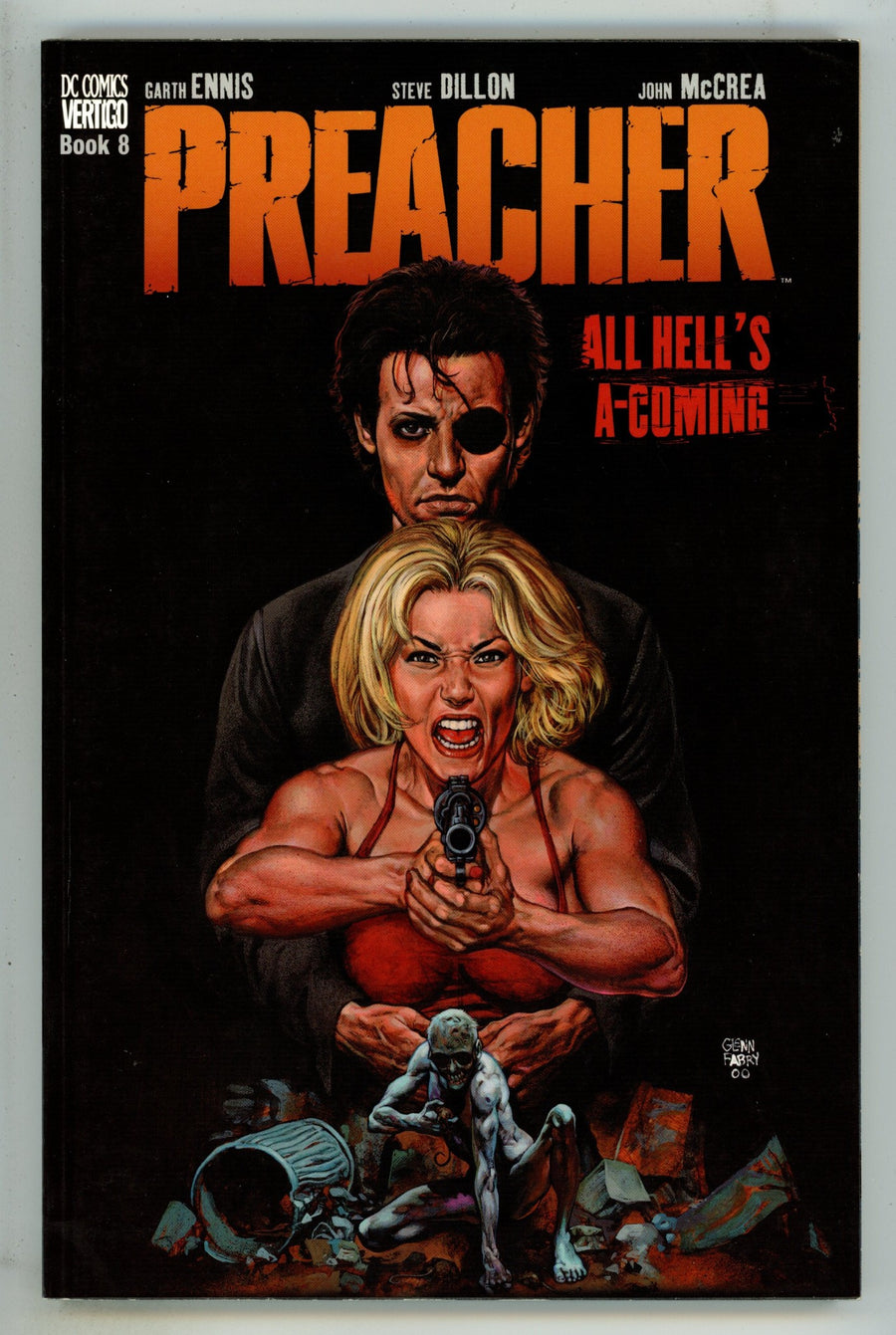 Preacher TPB Vol 8 High Grade 2nd Print (2000) 